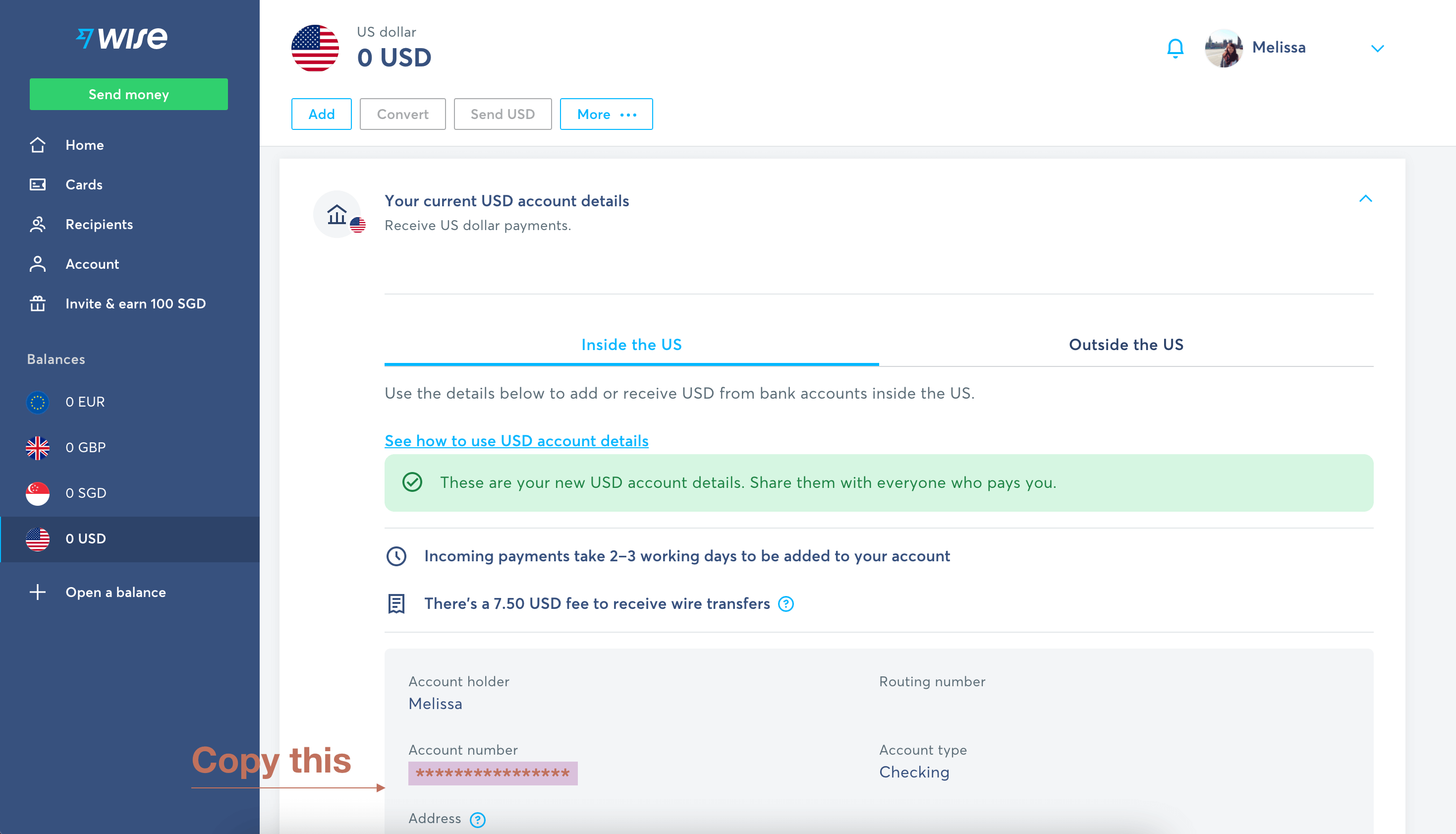 Transferring from Wise to IBKR